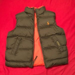 Boy’s Polo Reversible Down Vest